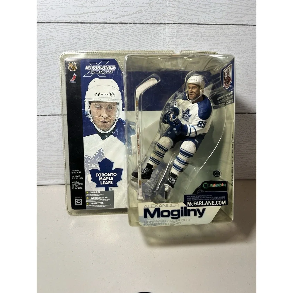 NHL Alexander Mogilny Toronto Maple Leafs McFarlane NHL Series 3 Figure New